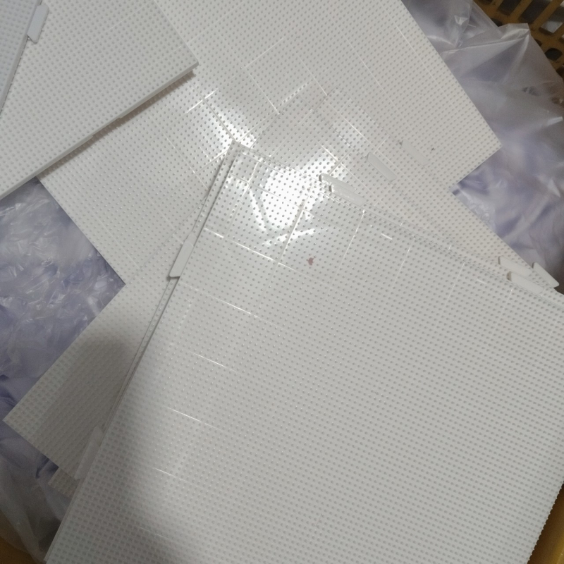 Double Nine Hua plastična ravna ploča za puzzle, spremna za DIY