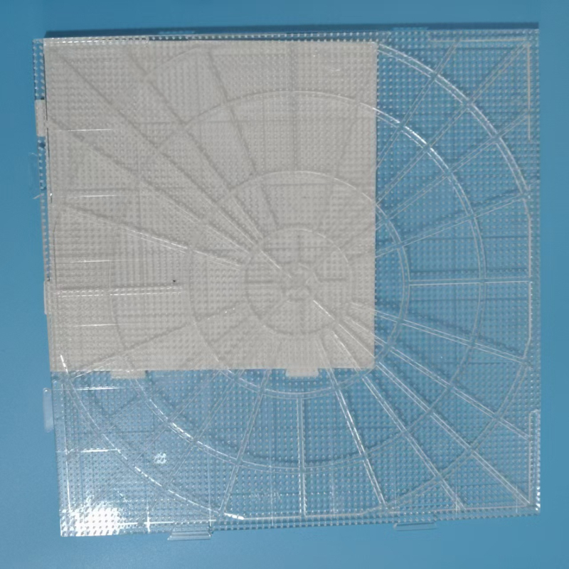 Double Nine Hua plastična ravna ploča za puzzle, spremna za DIY