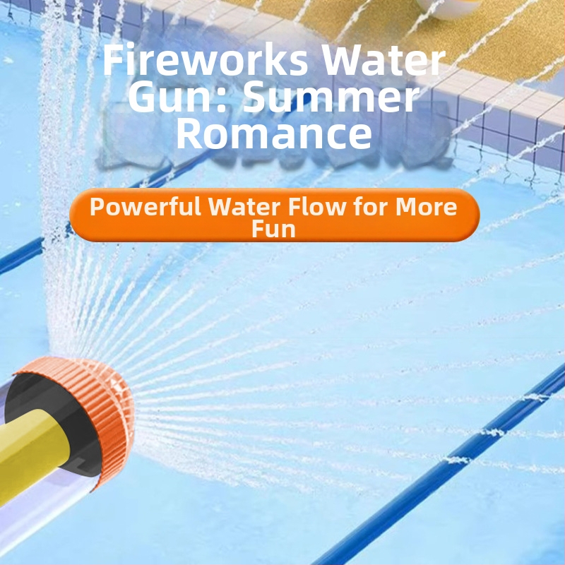 Dječji vodeni pištolj - PP materijal, raspršuje vodu, za uzrast 7–14 godina, 3C certificirana igračka, plaža i otvoreno igranje s vodom