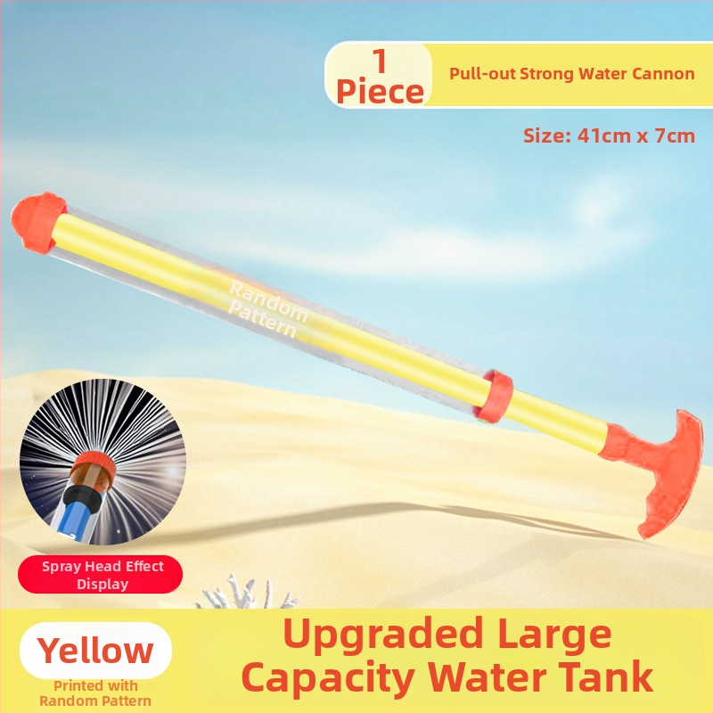 Dječji vodeni pištolj - PP materijal, raspršuje vodu, za uzrast 7–14 godina, 3C certificirana igračka, plaža i otvoreno igranje s vodom