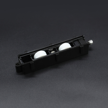 Rolne za vrata i prozore od aluminijske legure, model CLJ-RW-01; materijal: najlon, aluminijska legura, cinkova legura; promjer osovine 20–25 mm; nosivost 120 kg; postupci obrade: ljevanje pod tlakom, ubrizgavanje, plastiranje, bojenje