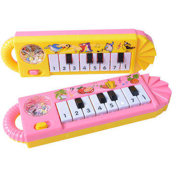 Elektronički organ-igrač s lampicama i glazbom, plastična konstrukcija, porijeklo Guangdong, za uzrast 15–35 godina