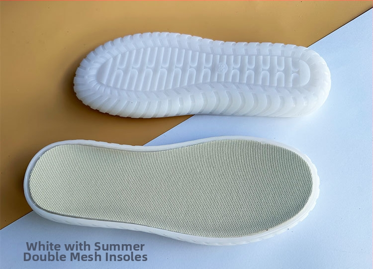 Háčkované papuče s kvietkami a krištáľovou podrážkou — PVC materiál, pletené z vlákna, Tendon Jelly akcent, celoročné, voľnočasový a elegantný štýl