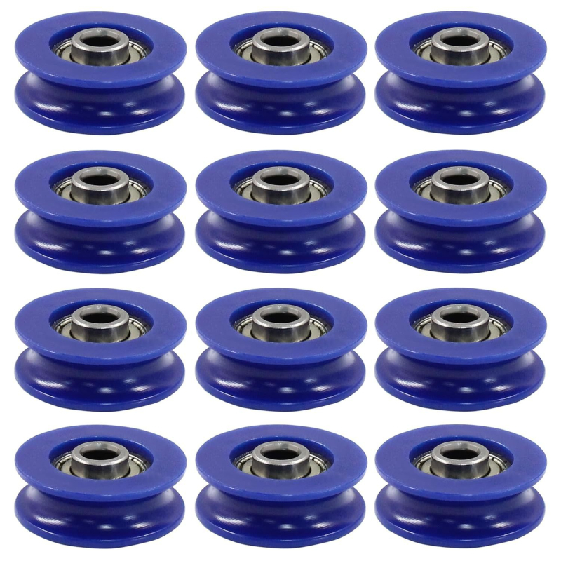 Plastične kladke, CNC obrađene, nylon materijal, model 9853, kod 8524