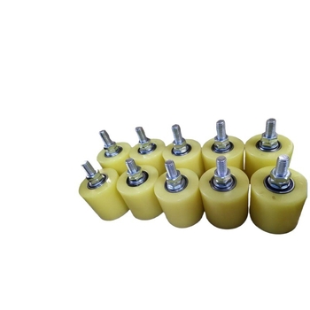 Roată din nylon pentru șine și ridicare – diametru ax standard, procesare la comandă