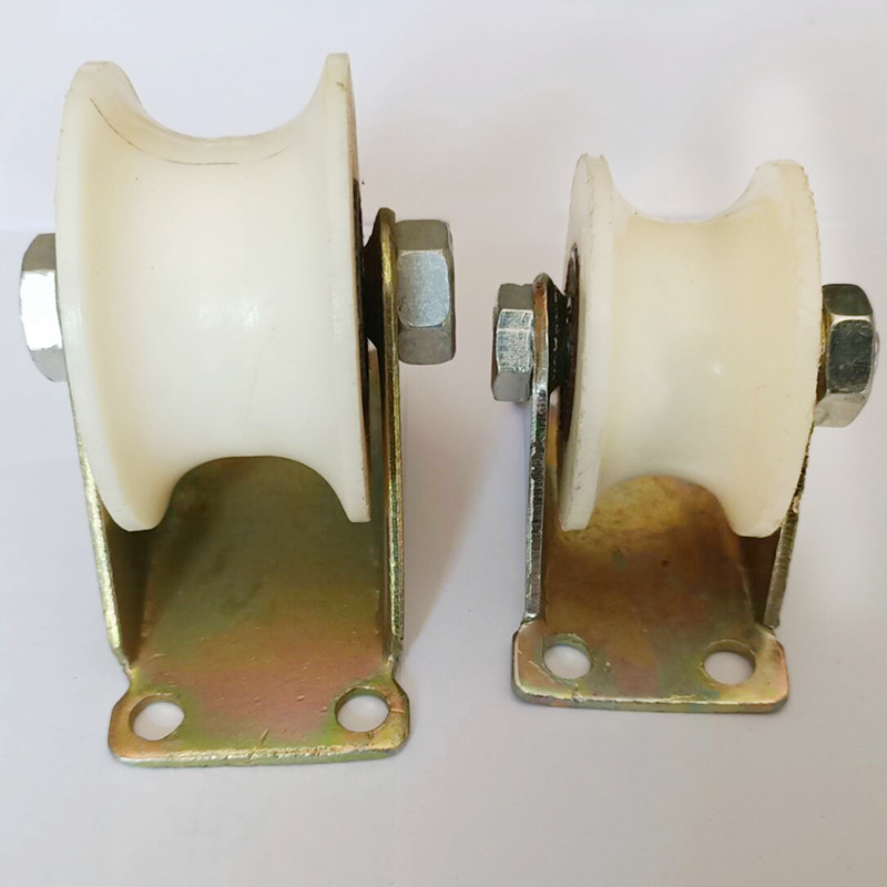 Roți ghidaj din nailon: tipuri U, V, T pentru uși și ferestre industriale