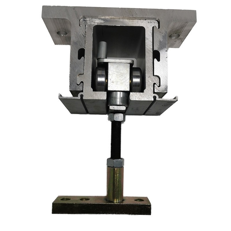 Rulment universal de suspensie pentru uși din lemn și șine glisante – Material: oțel laminat la rece + nylon; Capacitate: 1 tonă; Dimensiuni personalizate; Potrivit pentru panouri de compartimentare, uși din lemn, uși glisante, uși suprapuse