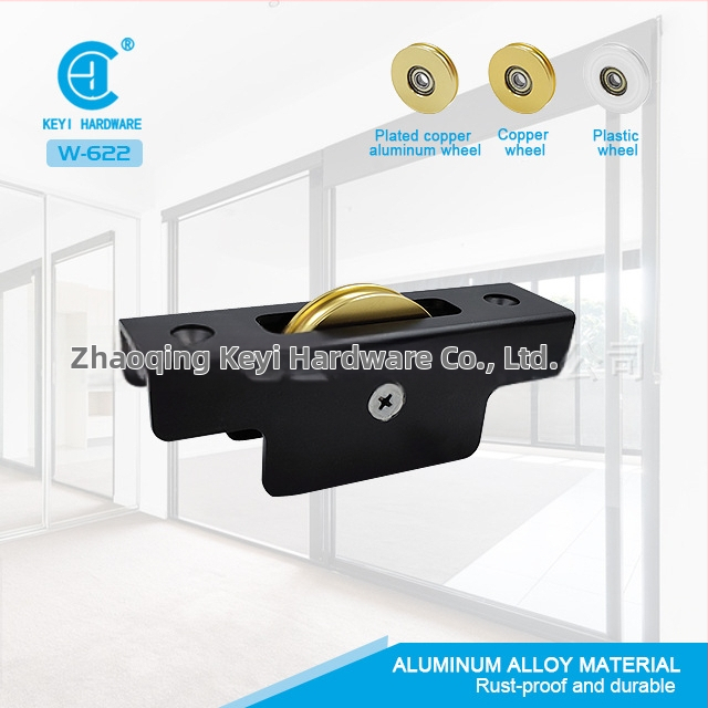 Okno koleso s hliníkovou schránkou, meďou kolies, ťažký nylon, jedno koleso — moderný minimalistický štýl