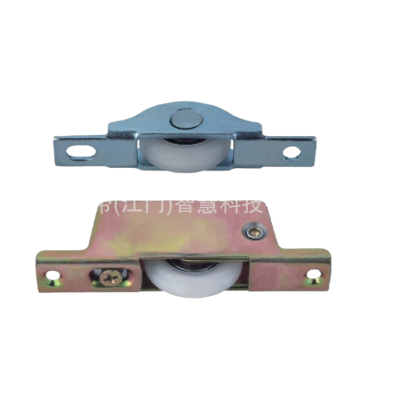 Mesingova tiha viseća kotačić za klizna vrata, modeli K-hw-09 (a,b) i K-hw-010; promjer osovine Ø25 mm; nosivost 40 kg; pogodno za drvena i staklena klizna vrata