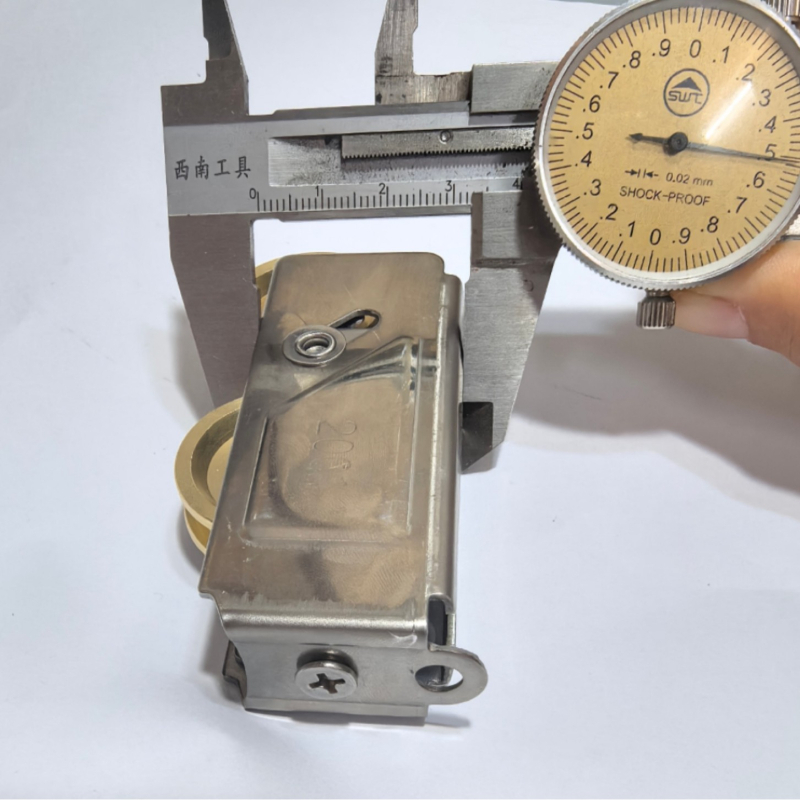 Vodič vrata i prozora od aluminijske legure, klizni prozor kotačić, nehrđajući čelični dvostruki bakreni kotač, model 987/2001/868, nosivost 50–120