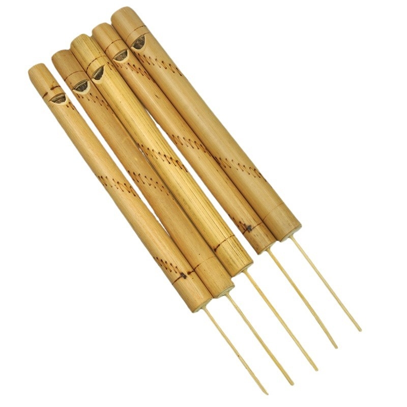 Bambusna fuleta Really happy – dječja drvena glazbena igračka, materijal: bambus, model Bamboo flute, pogodno za glazbene instrumente