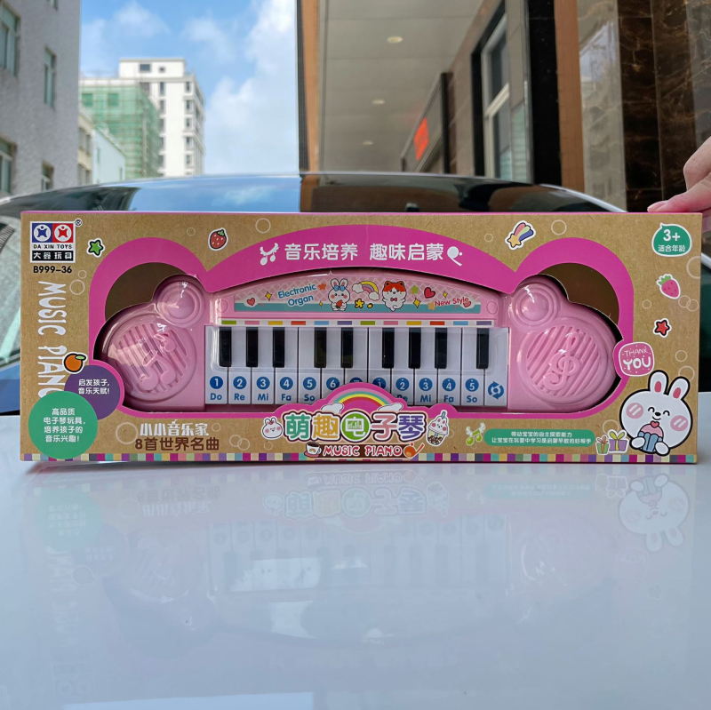Xingshun Star obrazovni elektronički organ za početnike, plastični elektronički organ za djecu 4–6 godina, Shantou, Guangdong