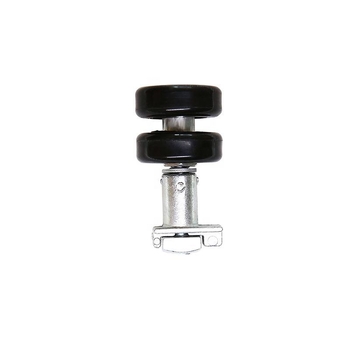 Materijal: Nehrđajući čelik, najlon, POM; Model: Rubber-coated Bearing Pulley Wheels; Obrada: prilagodba prema crtežima; Područje primjene: kupaonica, vrata garderobe, vrata i prozori; Stil: moderni minimalistički