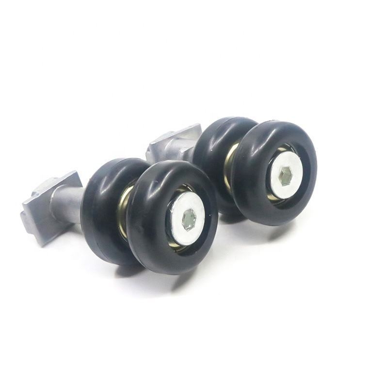 Materijal: Nehrđajući čelik, najlon, POM; Model: Rubber-coated Bearing Pulley Wheels; Obrada: prilagodba prema crtežima; Područje primjene: kupaonica, vrata garderobe, vrata i prozori; Stil: moderni minimalistički