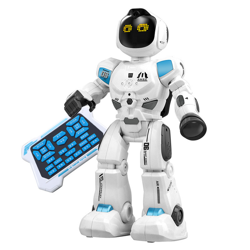 Inteligentni programski robot za rani odgoj – višenamjenski interaktivni igrač s daljinskim upravljanjem, punjiva litij baterija, glazba i emocionalna interakcija, senzor dodira, uzrast 4–6 godina