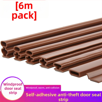 Уплътнител за врати и прозорци – антивзломен уплътнител за врати, самозалепваща странична лента, шумоизолация и ветроустойчиво топло уплътнение, висока температурна устойчивост, износоустойчивост и корозионна устойчивост