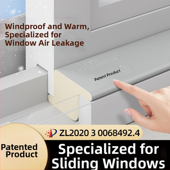 Okenný tesniaci pás – zvuková izolácia, vetroodolnosť a prachotesnosť, moderný jednoduchý štýl, Model: Iný