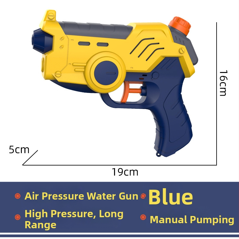 Dječji ručni vodeni pištolj – plastika; funkcija raspršivanja vode; pritiskom za raspršivanje; pogodno za djecu 4–6 godina