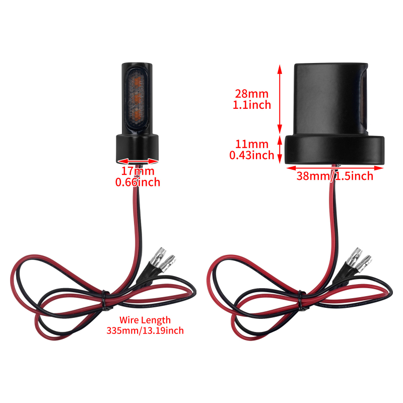 LED φλας μοτοσικλέτας για Harley Sportster XL 1992–2022