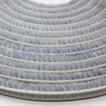 Puhasti brtveni trak za klizna vrata i prozore, za okvire od aluminijske legure/plastično-čeličnog profila, vjetro- i zvučna izolacija