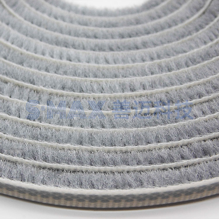 Puhasti brtveni trak za klizna vrata i prozore, za okvire od aluminijske legure/plastično-čeličnog profila, vjetro- i zvučna izolacija