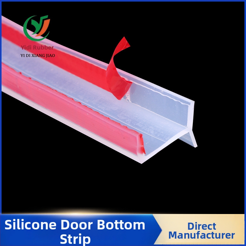 Bandă de etanșare pentru pragul ușii, silicon autoadesiv, pentru bucătărie și baie; protecție împotriva curentului, zgomotului, apei și insectelor; potrivită pentru uși și ferestre; rezistență la temperaturi înalte; brand Yidi