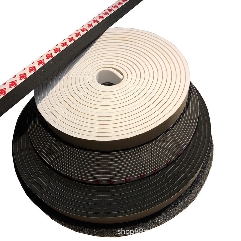 Bandă de etanșare EVA din spumă, autoadezivă, pentru ușile și ferestrele mașinii, rezistentă la intemperii, burete PU