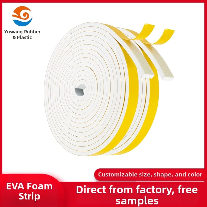 Bandă EVA cu plasă pentru uși și ferestre — autoadezivă, etanșare la curent de aer, izolare fonică, anti-șoc