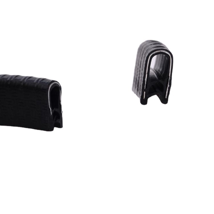 Bandă de etanșare în formă de U pentru automobile, cu cadru din oțel, etanșare metal-rubber pentru uși și ferestre, rezistentă la temperaturi înalte