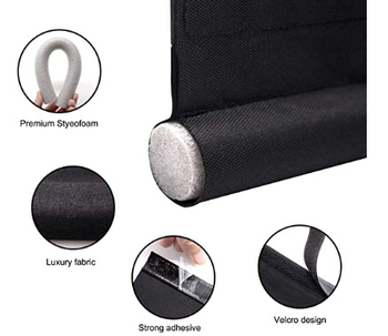Traka za brtvljenje vrata od tkanine s Velcro zatvaračem (3.0x90 mm) za zaštitu od vjetra i prašine