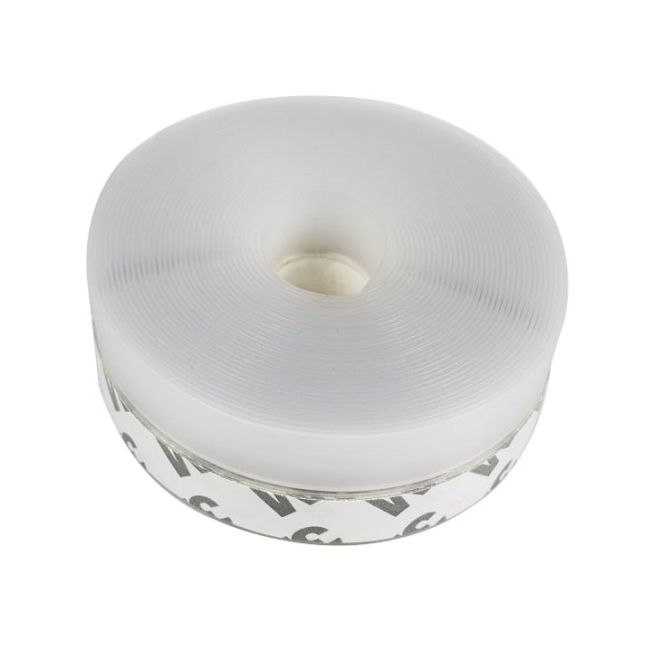 Öntapadós szilikon gumis tömítőszalag üvegajtókhoz és ablakokhoz; magas hőmérséklet-ellenálló, kopásálló és korrózióálló; alkalmas szekrényekhez, ajtókhoz és ablakokhoz.