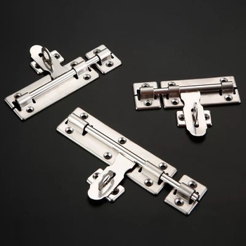 Nagy teherbírású ajtózár – 201 rozsdamentes acélból, fényes felület, modell 005, Long qi márka, új kínai stílus