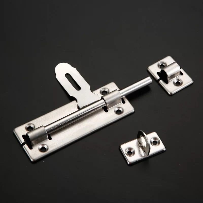 Nagy teherbírású ajtózár – 201 rozsdamentes acélból, fényes felület, modell 005, Long qi márka, új kínai stílus