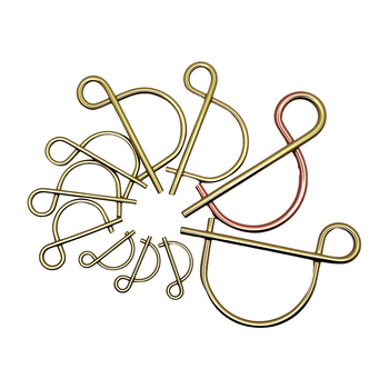 Qianjin D-típusú bányászati csap — rugóacél, galvanizált, pozíciós zárócsap, GB879-86