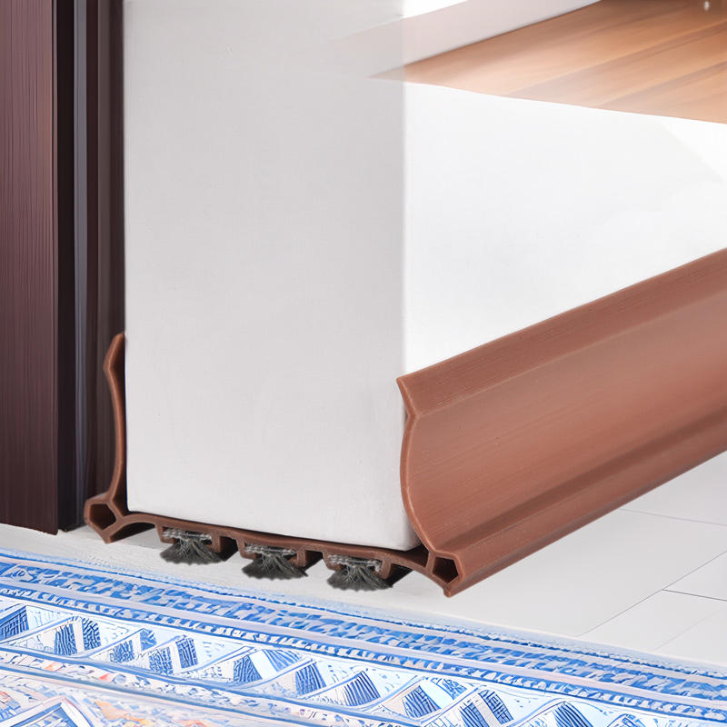 Shoulang Ajtó tömítőszalag – Ajtó alatti tömítés, modell Low-Wool; Kopásállóság, öregedés és korrózióállóság; Tömítés funkció; Könnyed luxus stílus