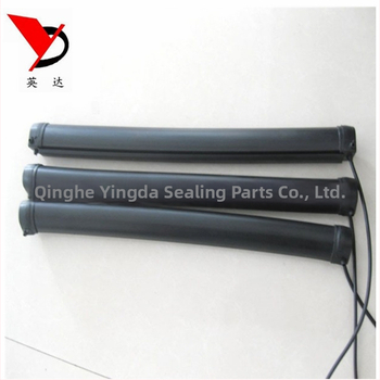 Bandă senzor din silicon pentru siguranță/coliziune, secțiune în profil tip D, model YD-35, -40°C până la 80°C, potrivită pentru uși automate AGV, autovehicule și utilaje