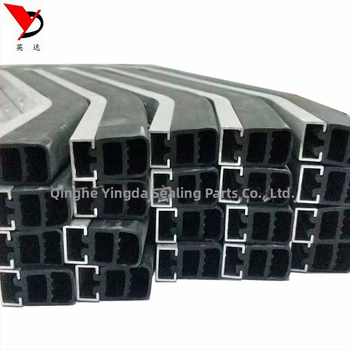 Bandă senzor din silicon pentru siguranță/coliziune, secțiune în profil tip D, model YD-35, -40°C până la 80°C, potrivită pentru uși automate AGV, autovehicule și utilaje