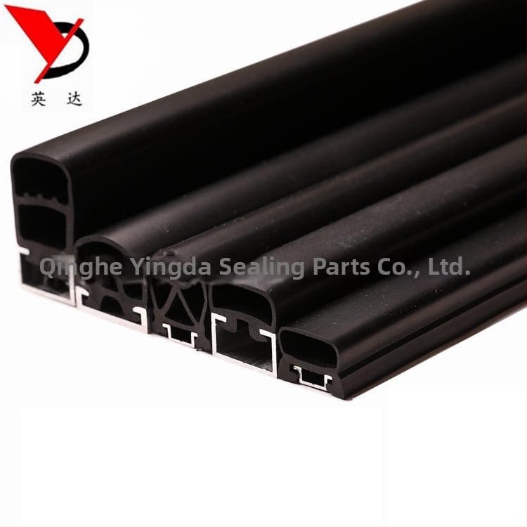 Bandă senzor din silicon pentru siguranță/coliziune, secțiune în profil tip D, model YD-35, -40°C până la 80°C, potrivită pentru uși automate AGV, autovehicule și utilaje