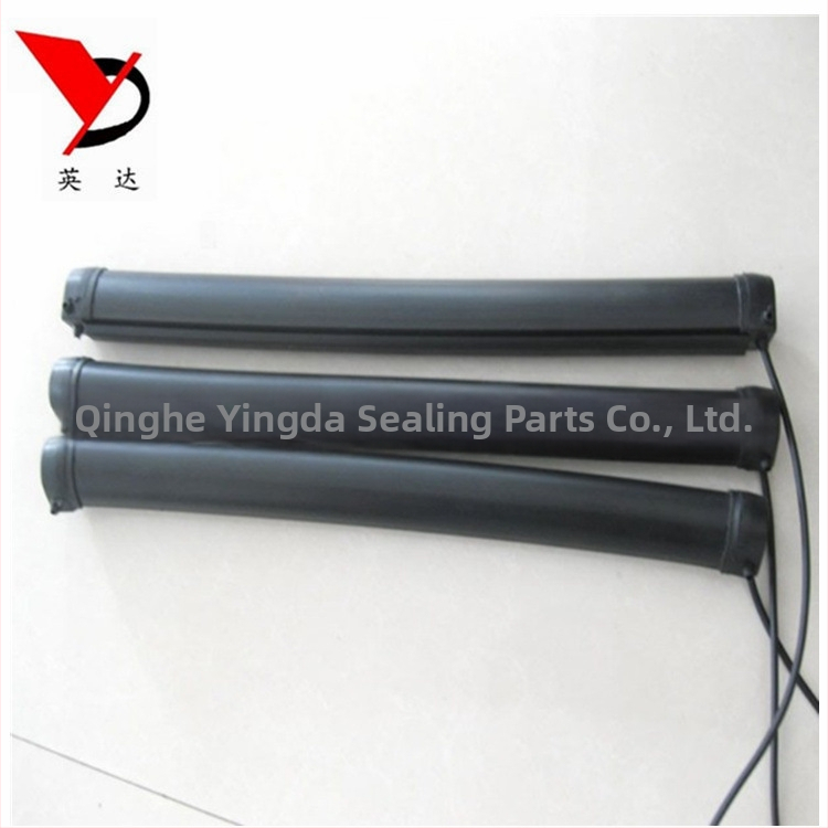 Bandă senzor din silicon pentru siguranță/coliziune, secțiune în profil tip D, model YD-35, -40°C până la 80°C, potrivită pentru uși automate AGV, autovehicule și utilaje