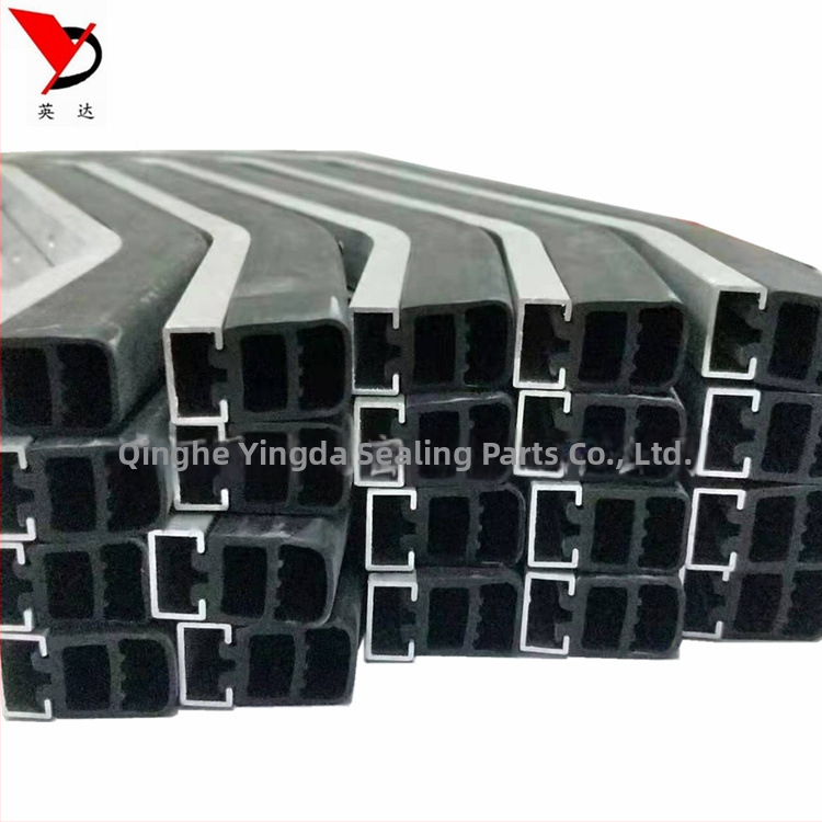 Bandă senzor din silicon pentru siguranță/coliziune, secțiune în profil tip D, model YD-35, -40°C până la 80°C, potrivită pentru uși automate AGV, autovehicule și utilaje