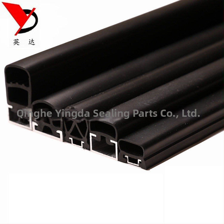 Bandă senzor din silicon pentru siguranță/coliziune, secțiune în profil tip D, model YD-35, -40°C până la 80°C, potrivită pentru uși automate AGV, autovehicule și utilaje