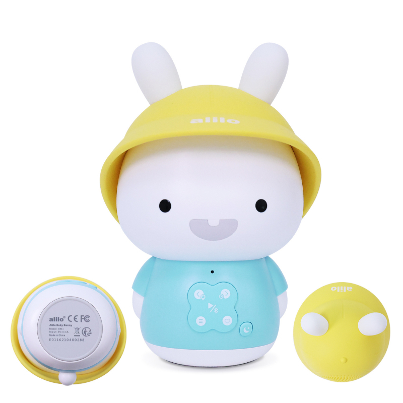Pametni edukacijski robotski zeko – igračka s Bluetooth, MP3 reprodukcija, ponovno punjenje, 8GB memorije