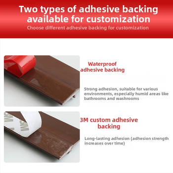 Donja brtvna traka za vrata - prilagođena iz crteža, otporna na habanje, otporna na starenje, brtva protiv prašine, namijenjena vratima