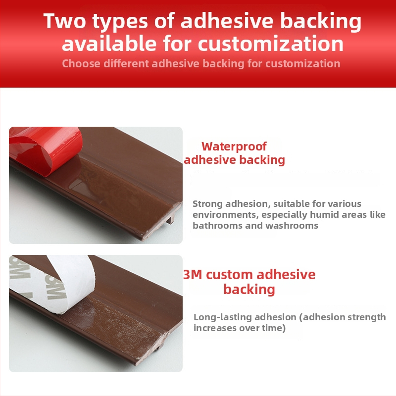 Donja brtvna traka za vrata - prilagođena iz crteža, otporna na habanje, otporna na starenje, brtva protiv prašine, namijenjena vratima