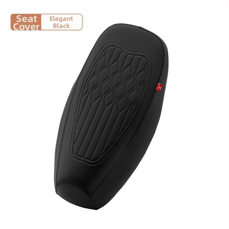 Elektrmos motorkerékpár ülésvédő huzat, selyem anyag, töltet nélküli, logómentes, testreszabás nélkül