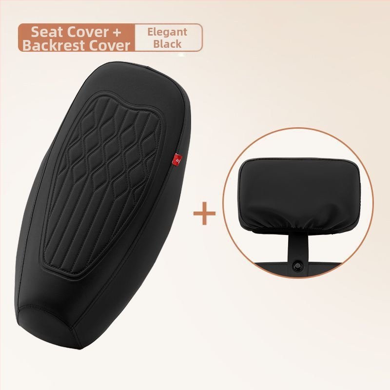 Elektrmos motorkerékpár ülésvédő huzat, selyem anyag, töltet nélküli, logómentes, testreszabás nélkül