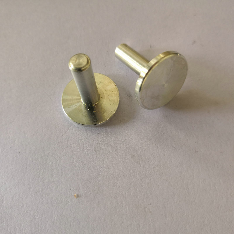Aluminijski štiftovi i osovine s plosnom glavom, galvanizirani, Gb879-86 standard, mehanički elementi za fiksiranje