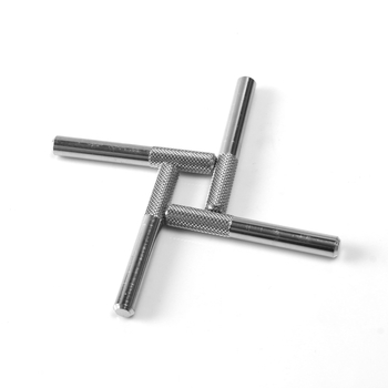 Rozsdamentes acél tengely, egyfogú kivitel, GG-560 modell, tolerancia ±0,02