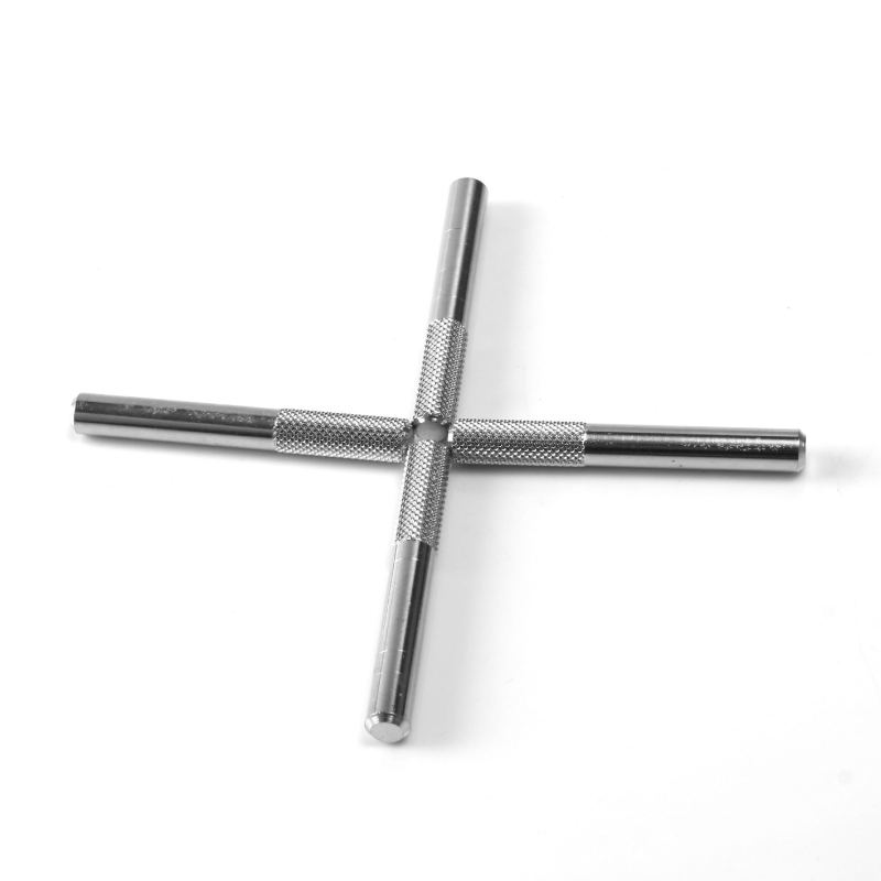 Rozsdamentes acél tengely, egyfogú kivitel, GG-560 modell, tolerancia ±0,02