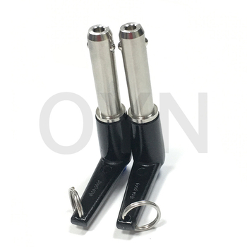 EURANO Gyorskioldó csap L alakú fogantyúval, kilövő gömbfej, záró, recés gomb — Standard Q/dgdy 003-2021